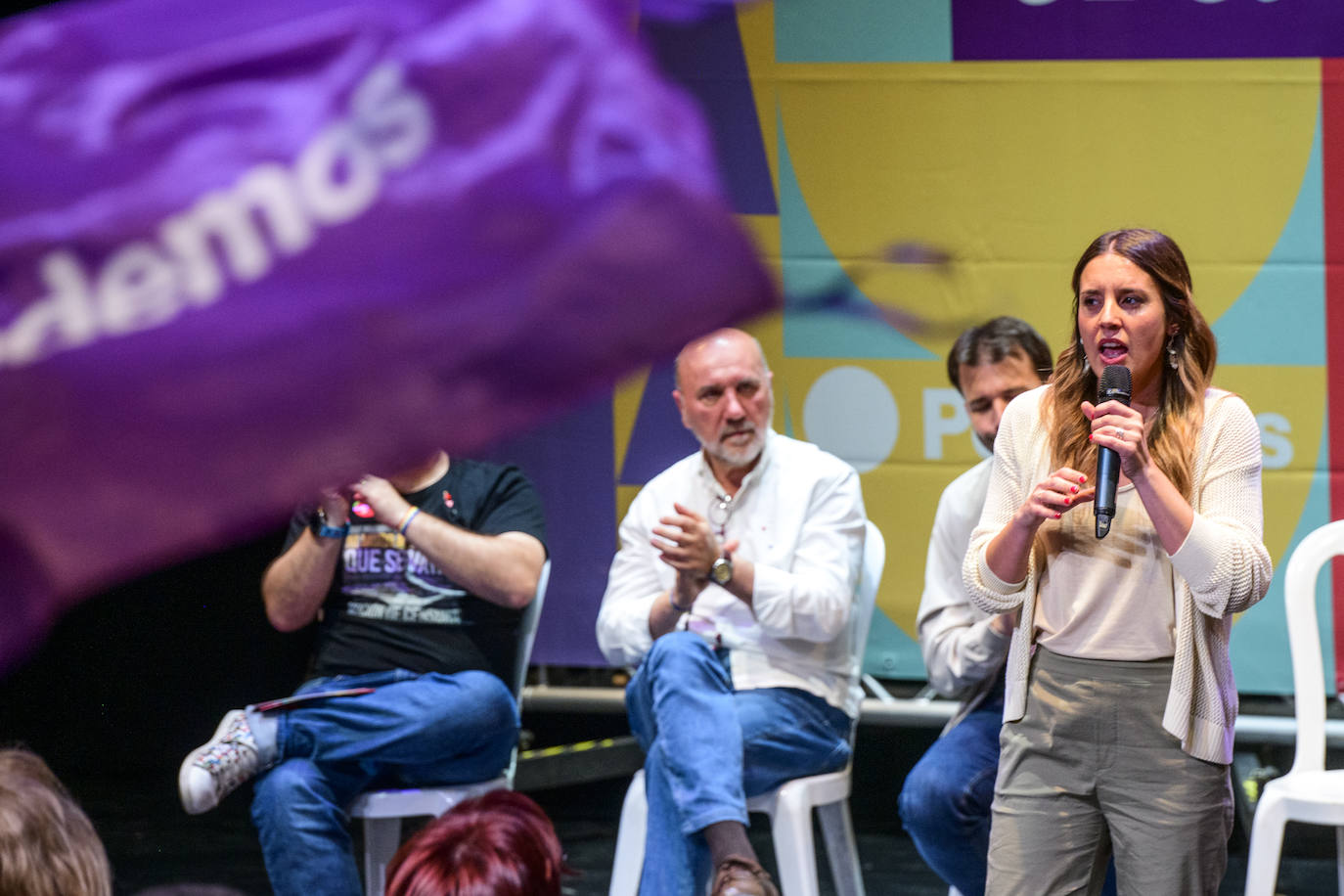 El acto de Irene Montero en Murcia, en imágenes