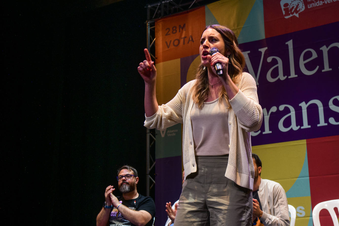 El acto de Irene Montero en Murcia, en imágenes