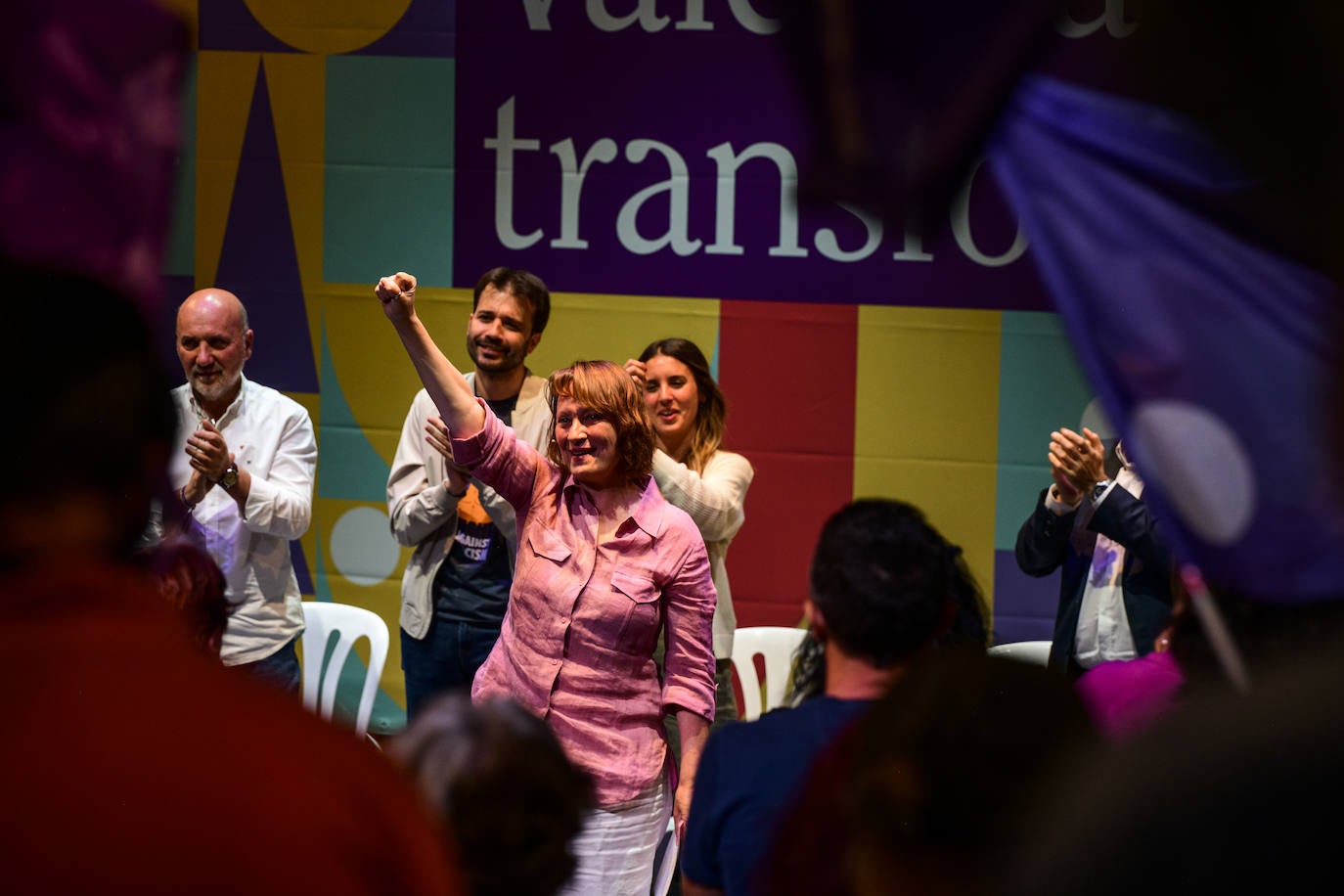 El acto de Irene Montero en Murcia, en imágenes