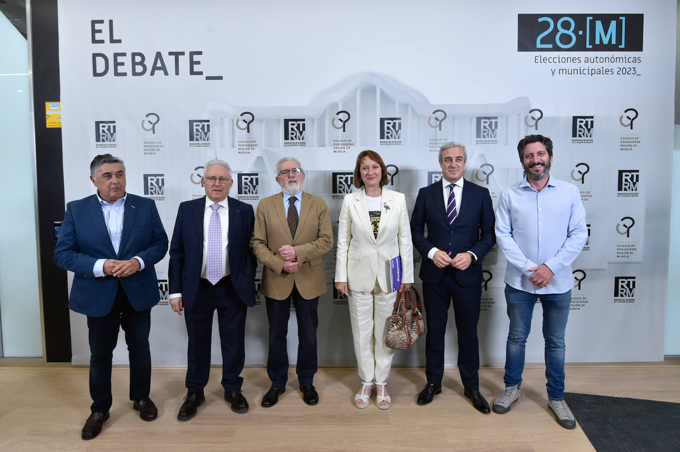 Las imágenes del debate electoral de la Región de Murcia