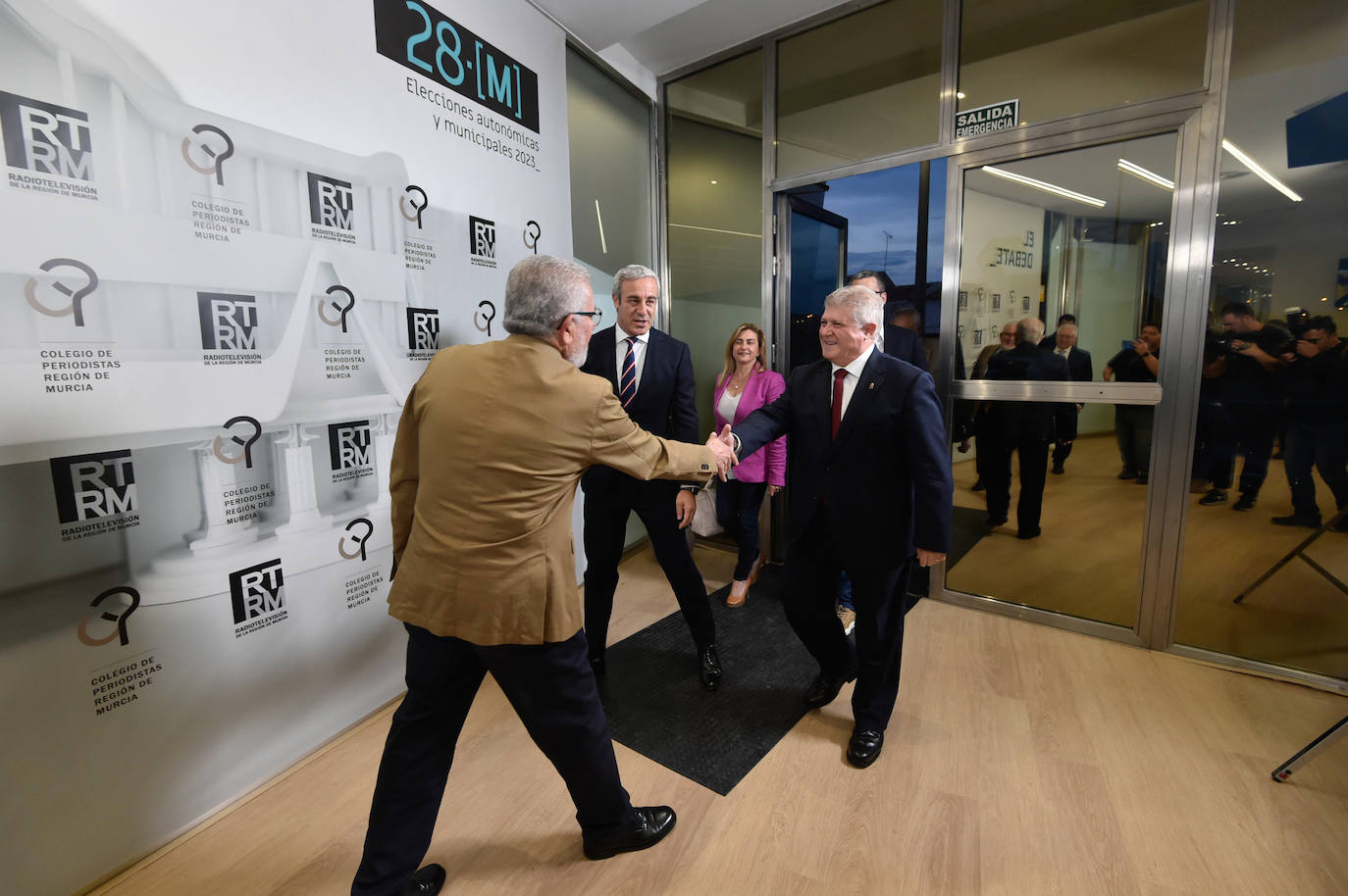 Las imágenes del debate electoral de la Región de Murcia