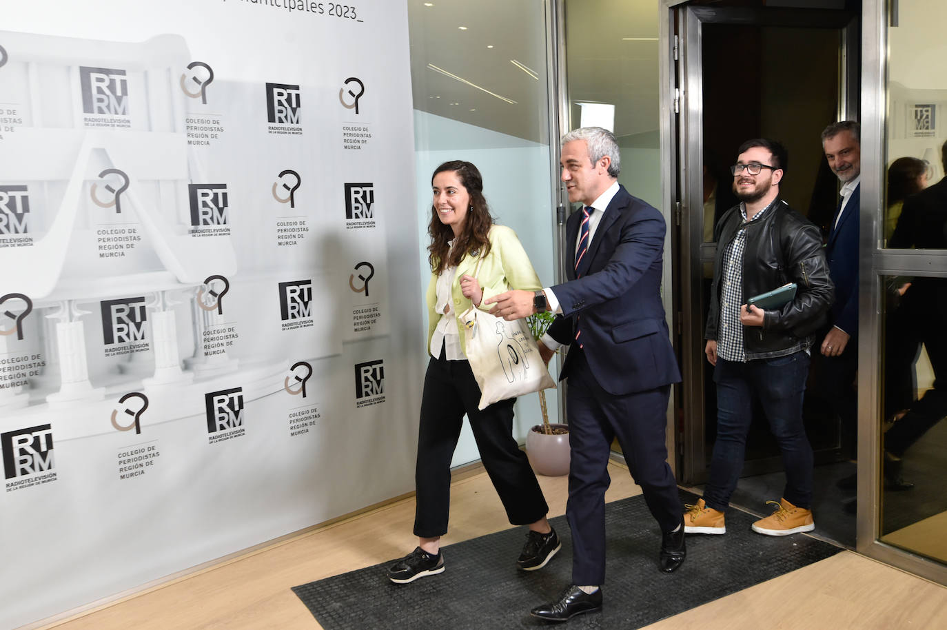 Las imágenes del debate electoral de la Región de Murcia