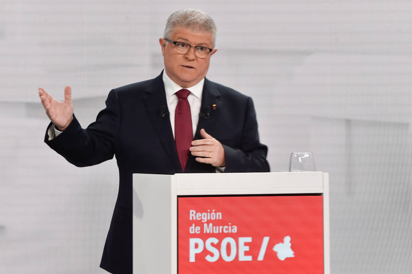 Las imágenes del debate electoral de la Región de Murcia