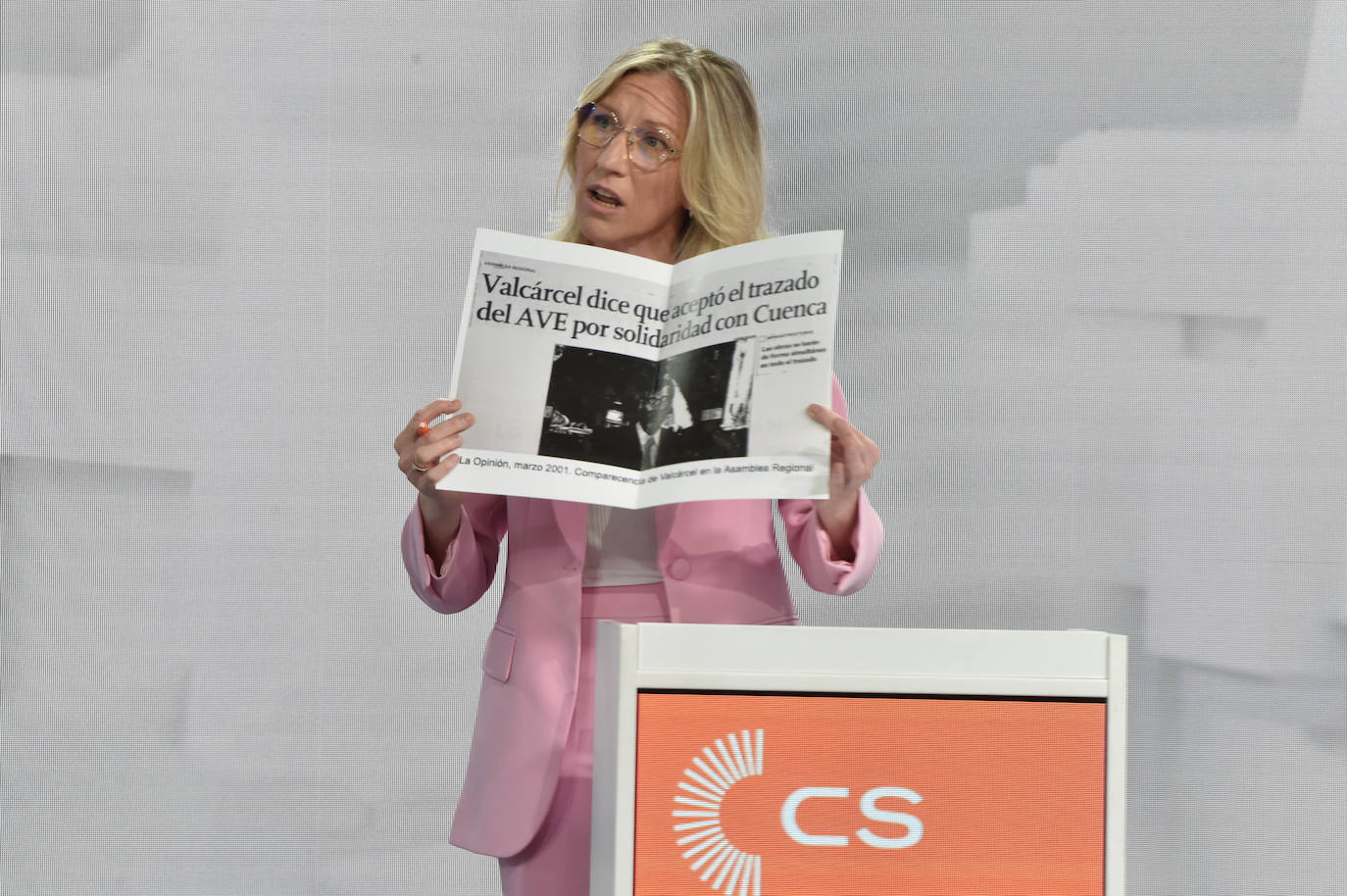 Las imágenes del debate electoral de la Región de Murcia