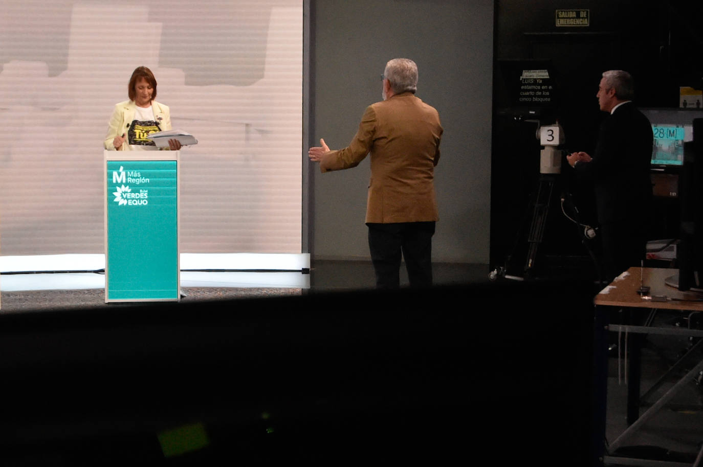 Las imágenes del debate electoral de la Región de Murcia