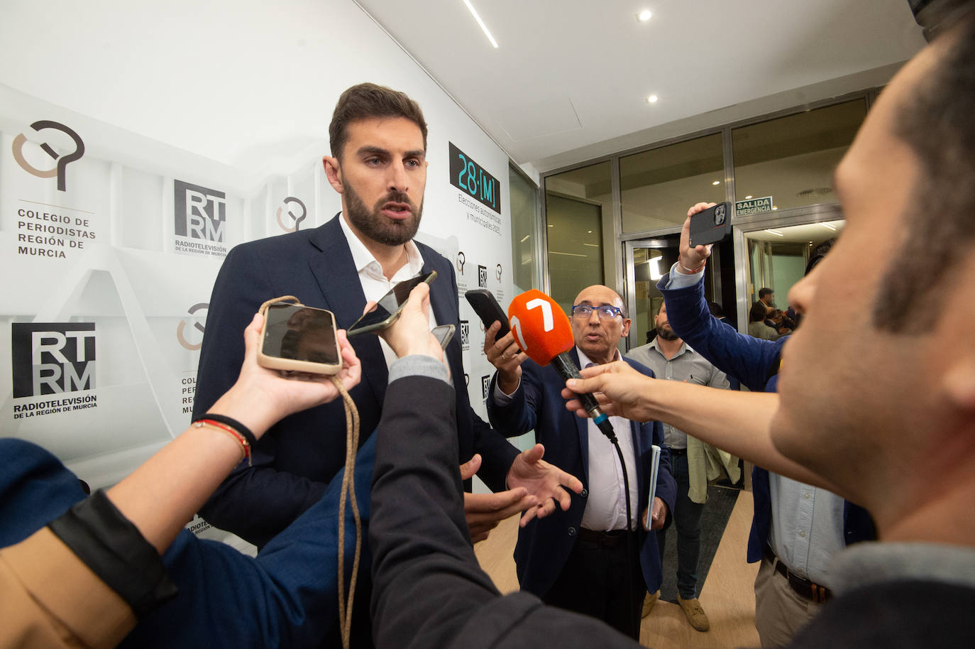 Las imágenes del debate electoral de la Región de Murcia