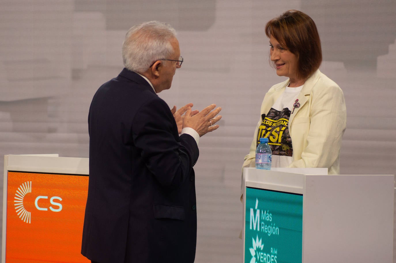 Las imágenes del debate electoral de la Región de Murcia