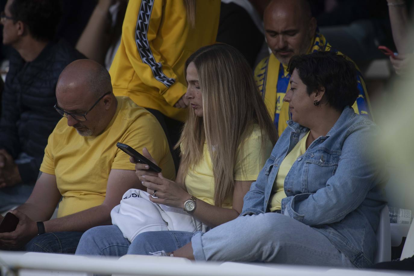 La derrota el Cartagena frente a Las Palmas, en imágenes