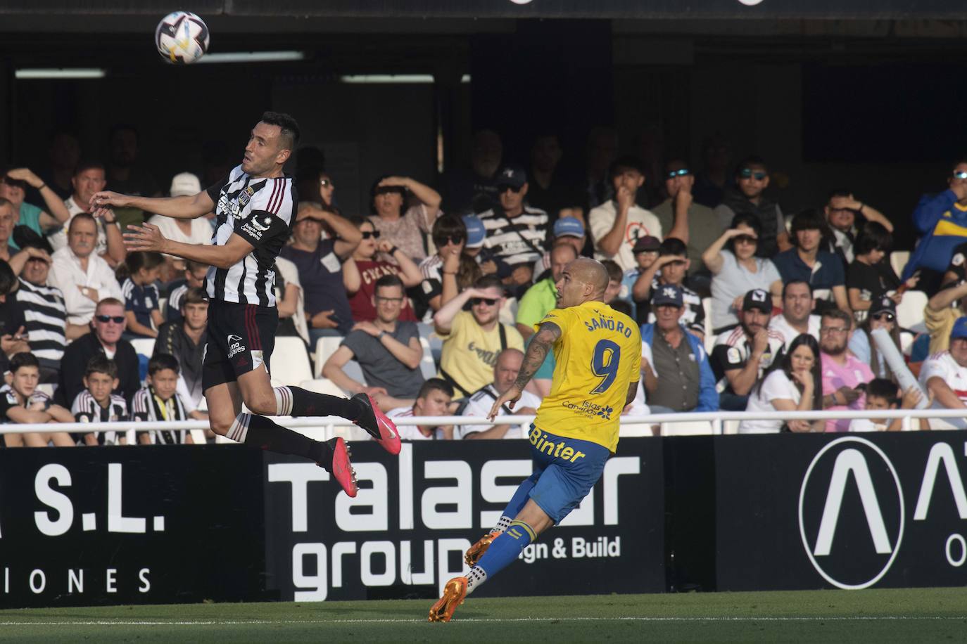 La derrota el Cartagena frente a Las Palmas, en imágenes