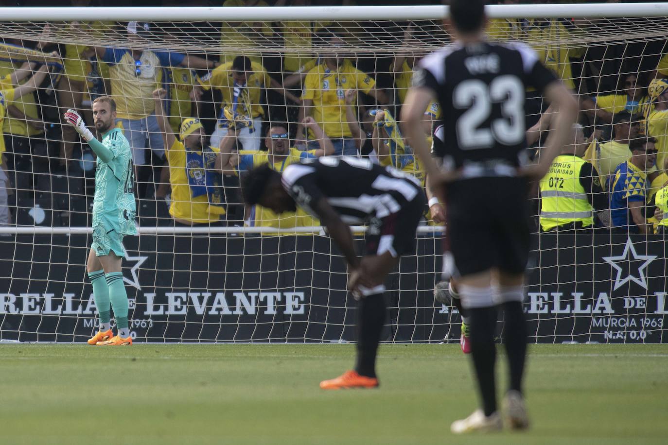 La derrota el Cartagena frente a Las Palmas, en imágenes