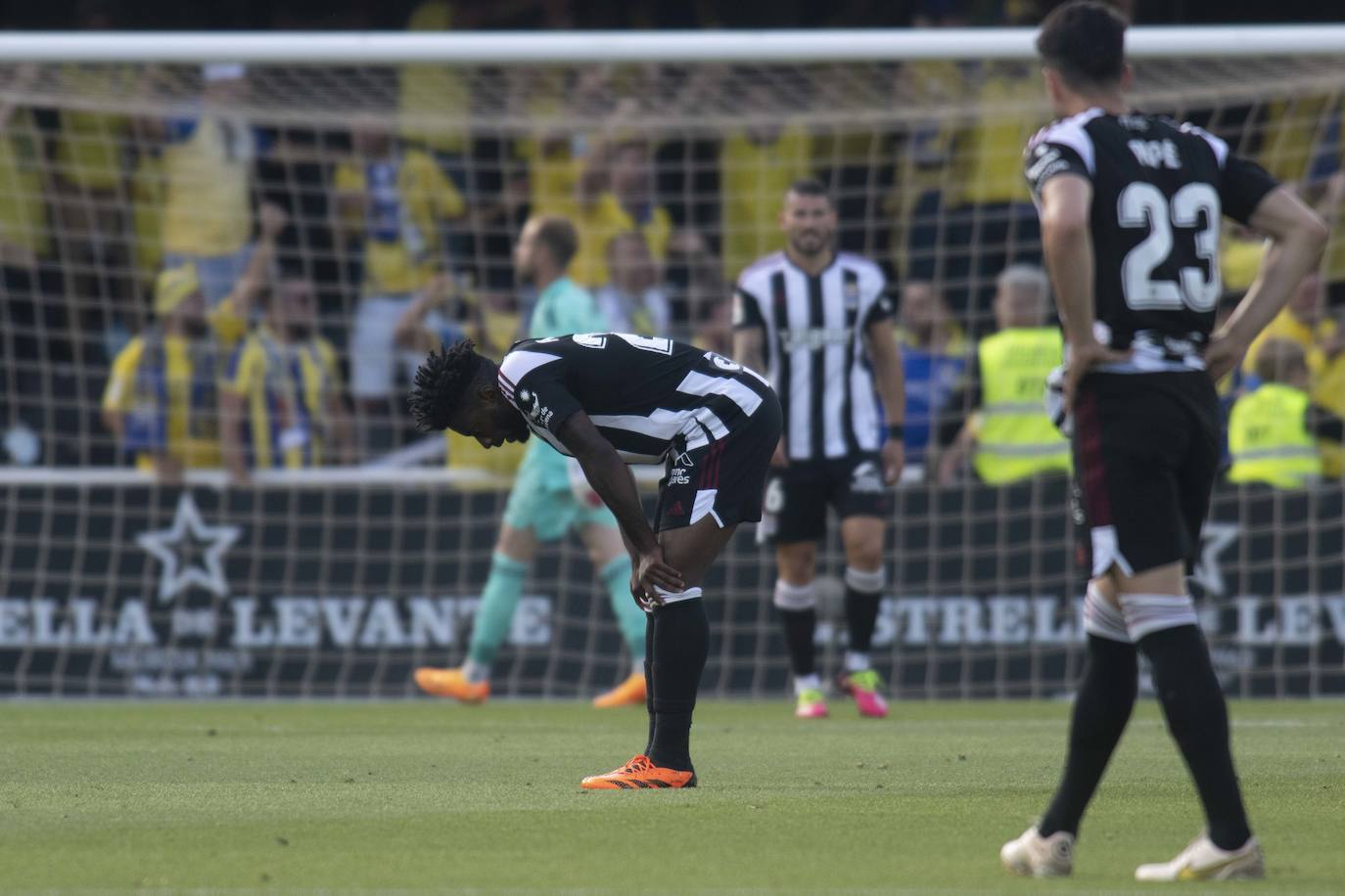 La derrota el Cartagena frente a Las Palmas, en imágenes