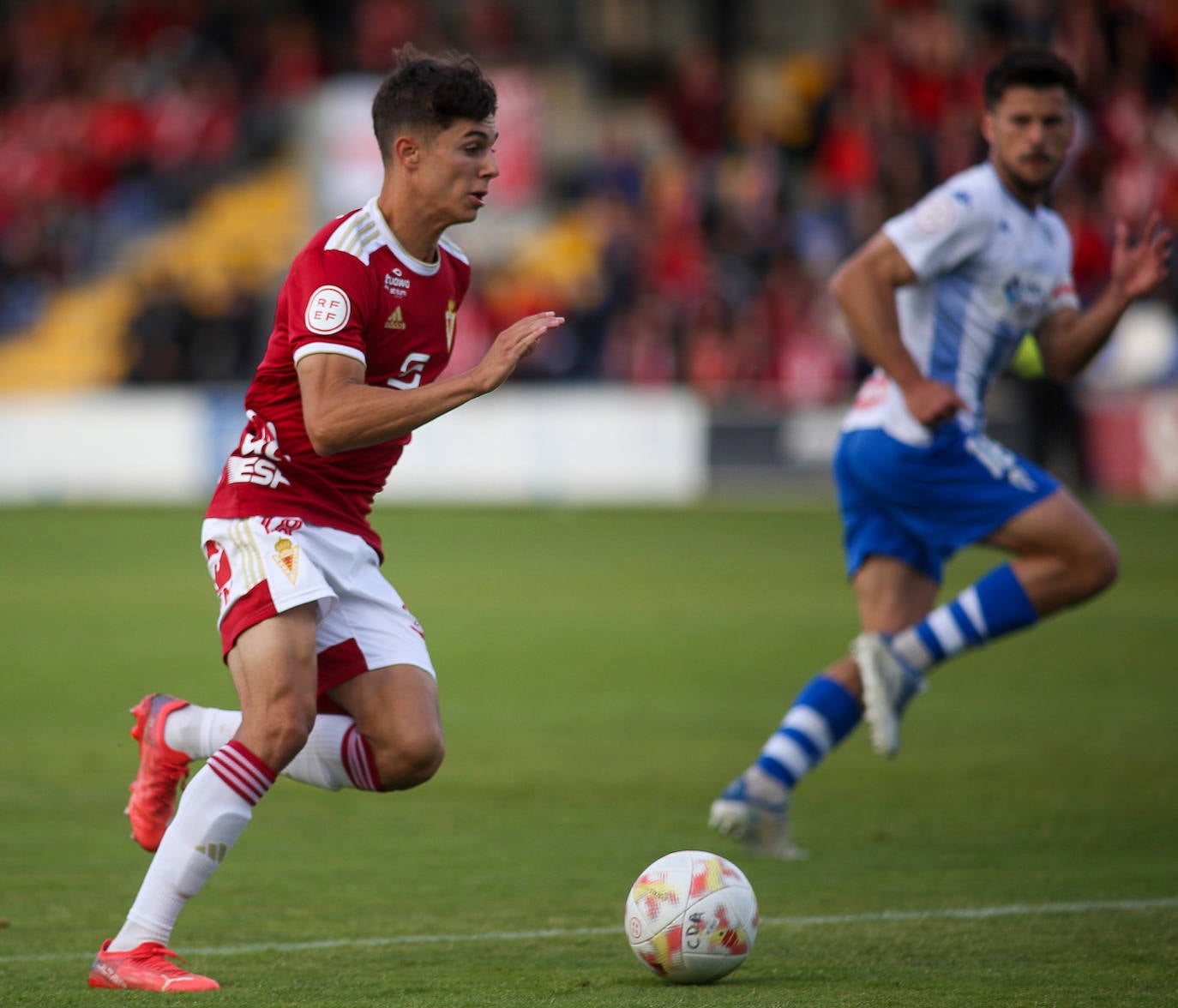 La victoria del Real Murcia contra el Alcoyano, en imágenes