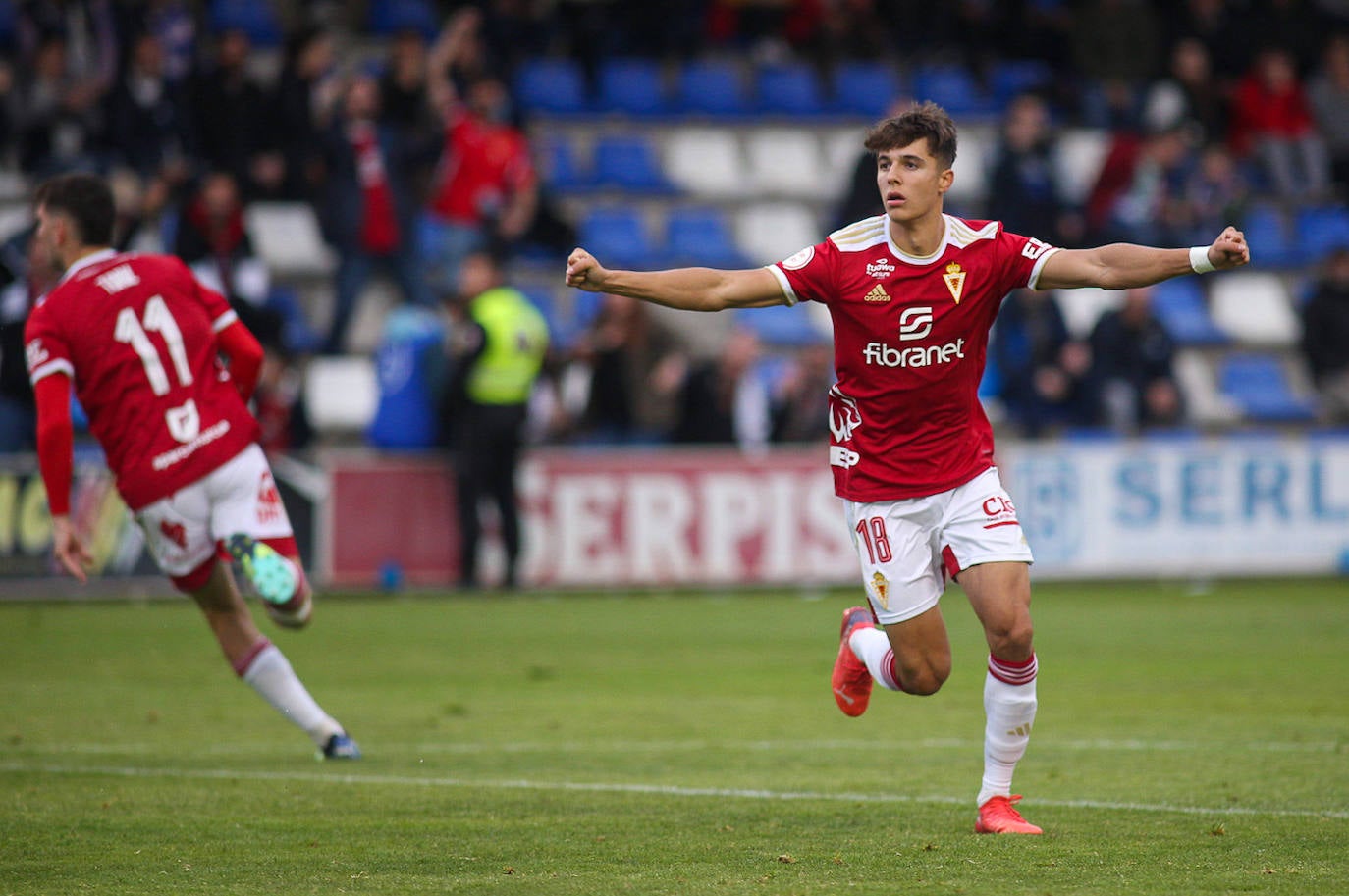 La victoria del Real Murcia contra el Alcoyano, en imágenes