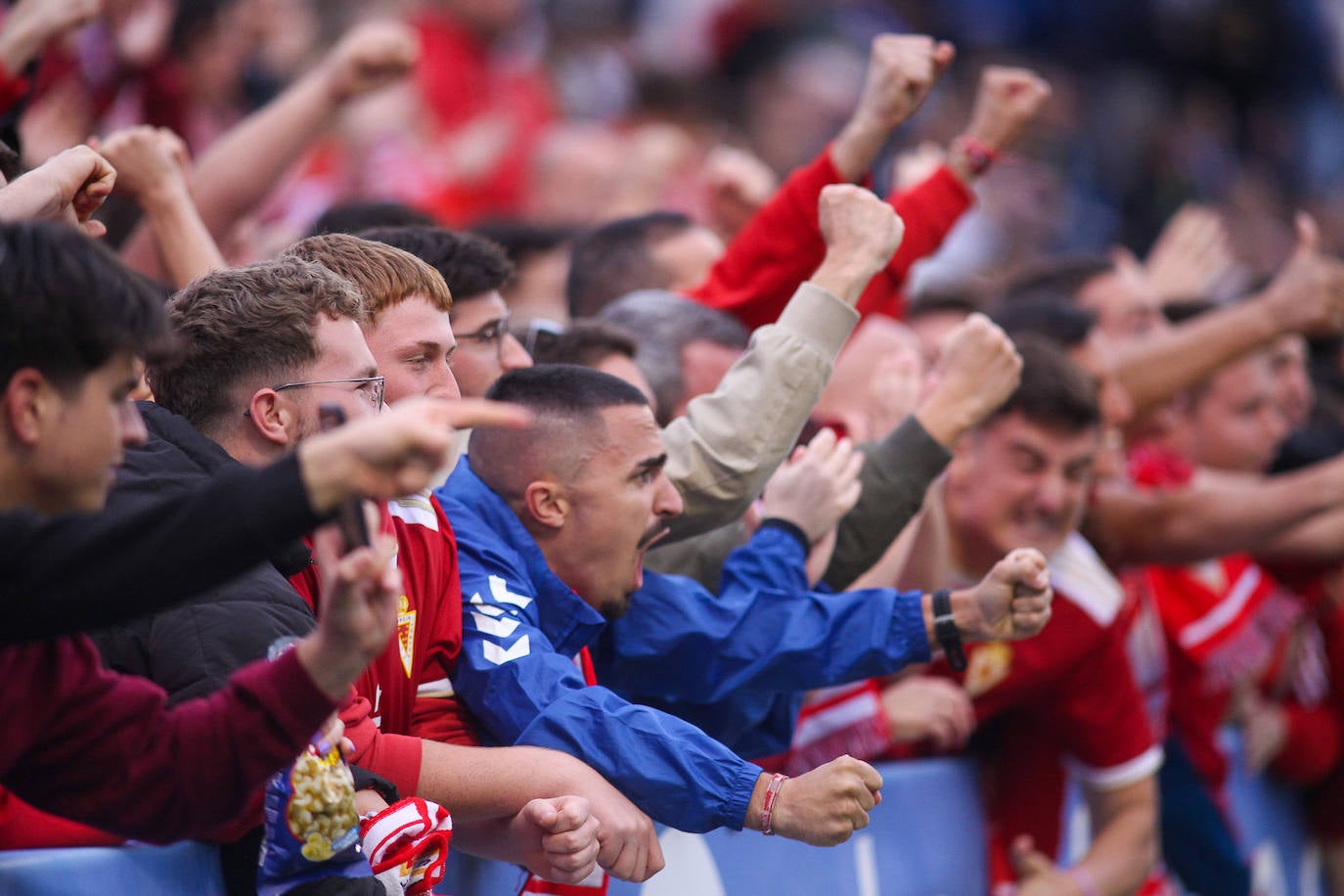 La victoria del Real Murcia contra el Alcoyano, en imágenes