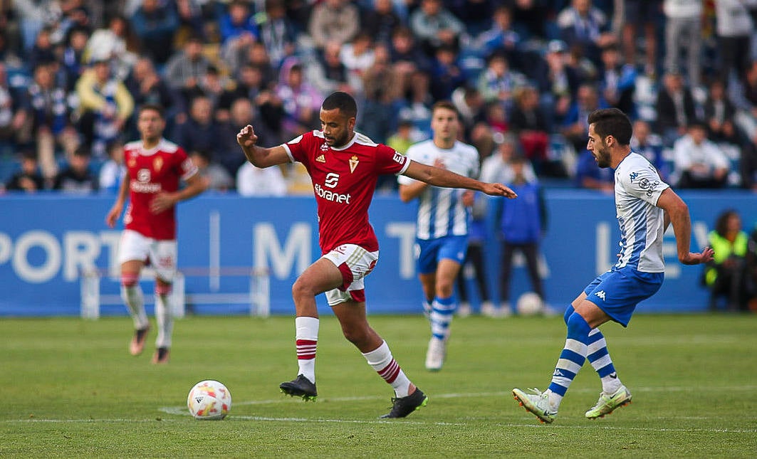 La victoria del Real Murcia contra el Alcoyano, en imágenes
