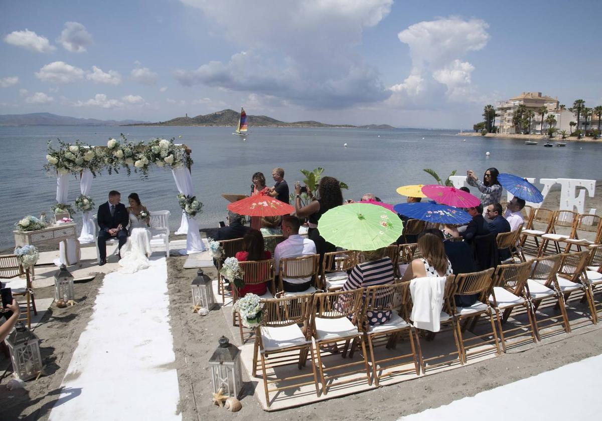 La Manga se posiciona como destino de bodas