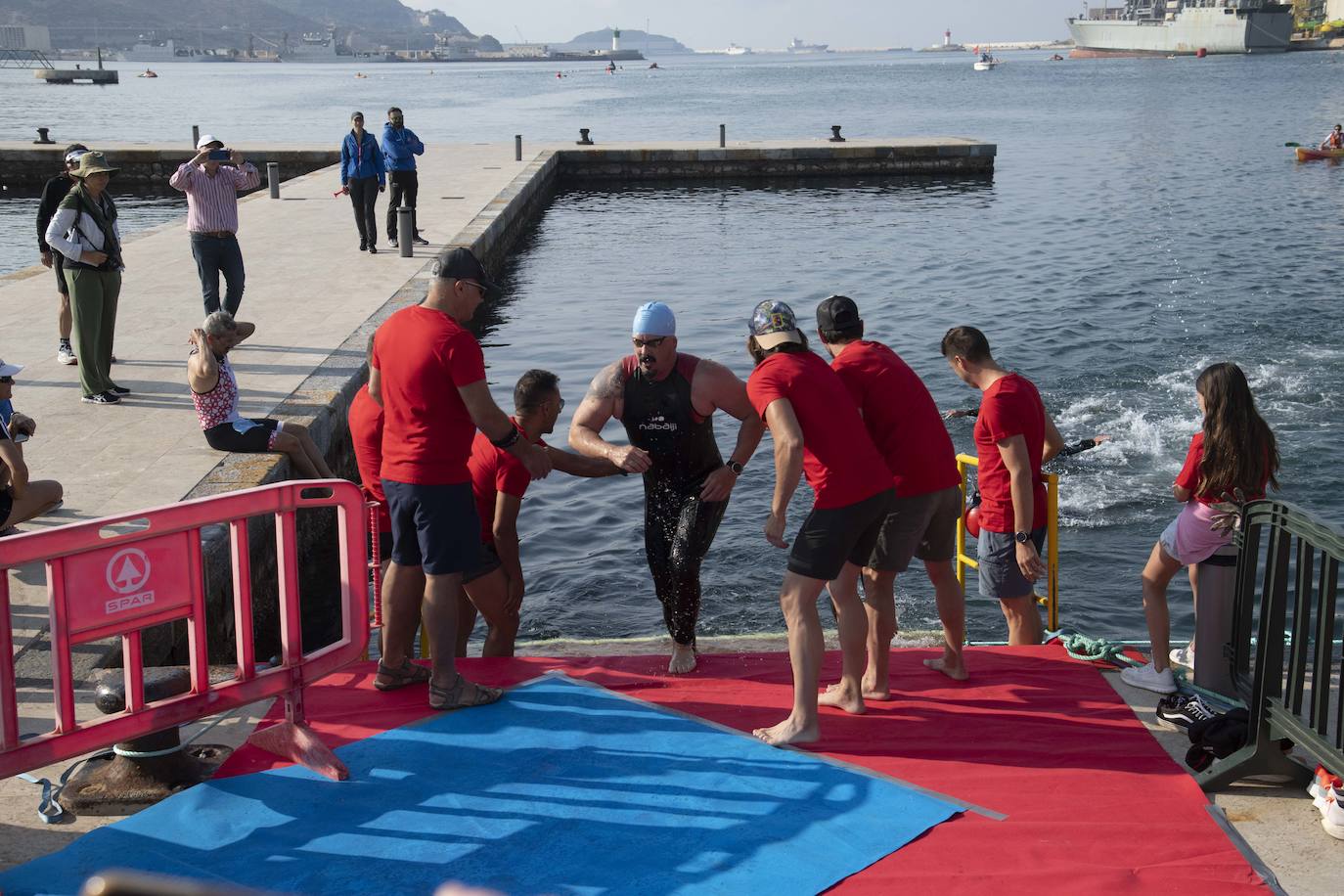 El XVI Triatlón Ciudad de Cartagena SERTRI, en imágenes