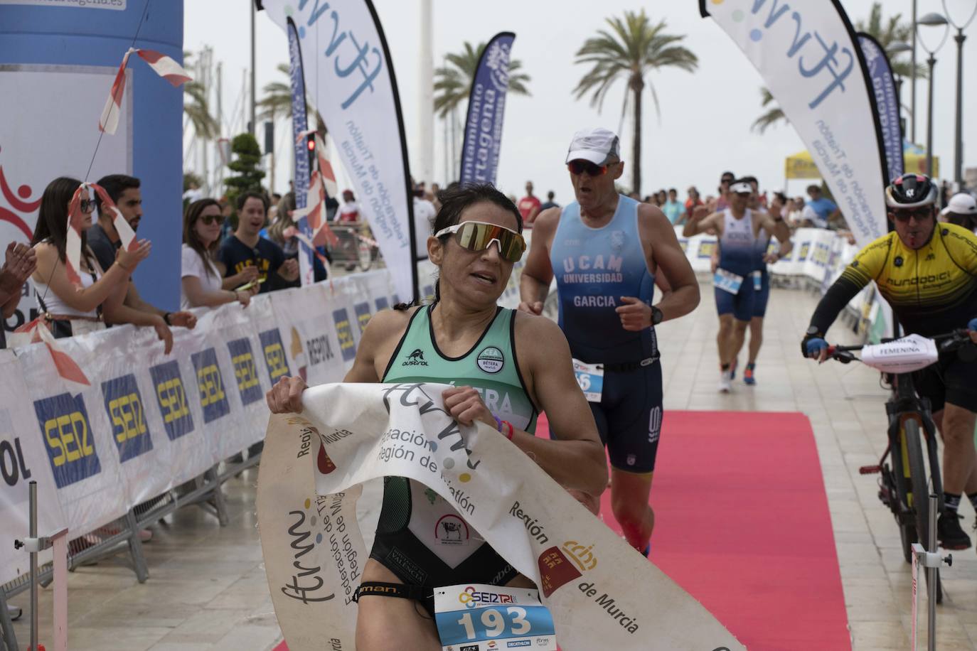 El XVI Triatlón Ciudad de Cartagena SERTRI, en imágenes