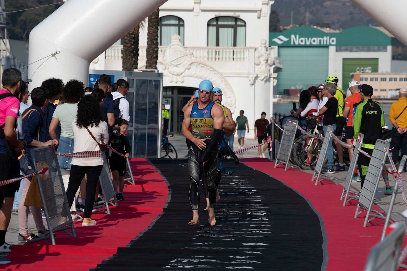 El XVI Triatlón Ciudad de Cartagena SERTRI, en imágenes