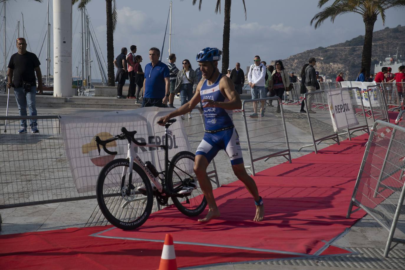 El XVI Triatlón Ciudad de Cartagena SERTRI, en imágenes