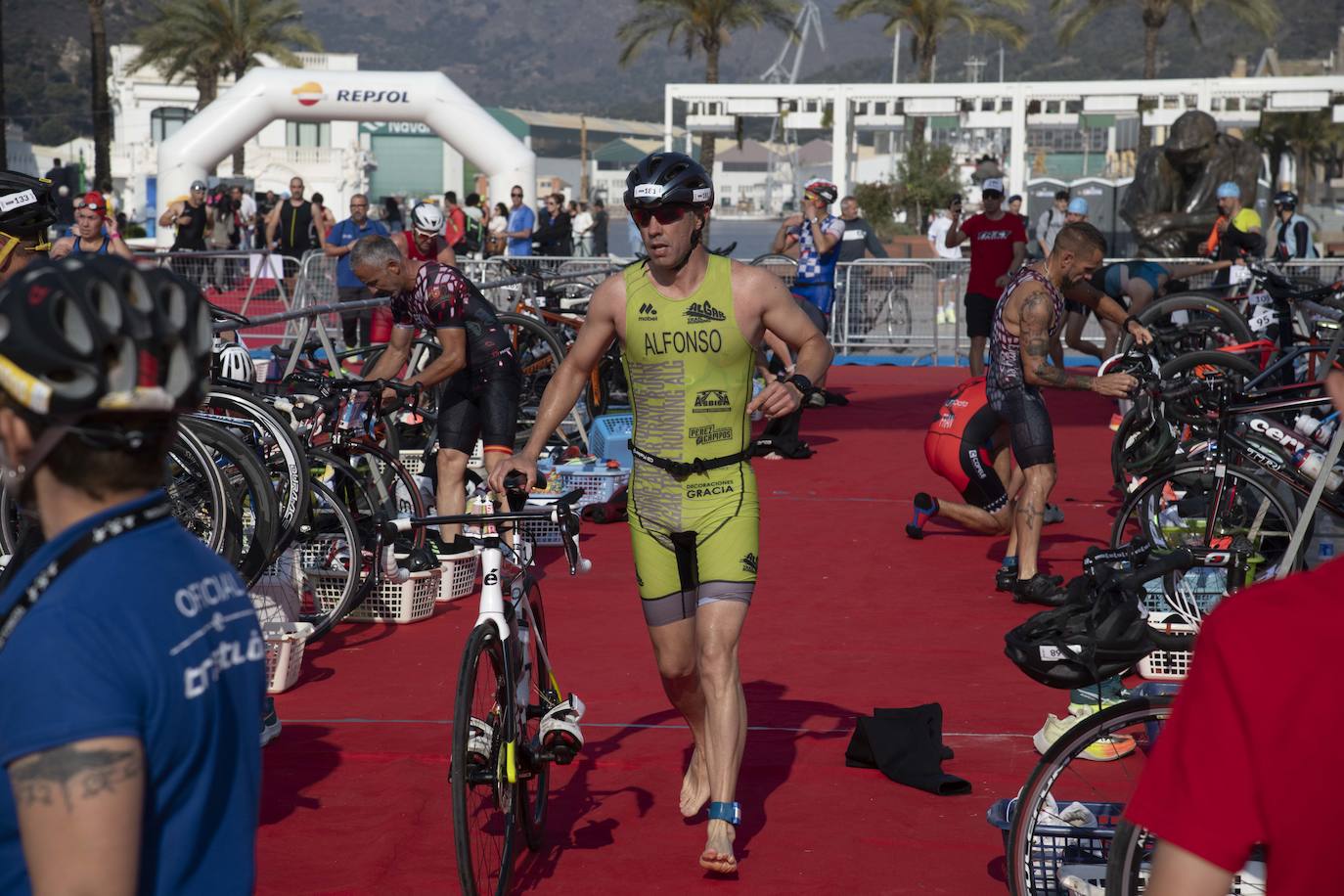 El XVI Triatlón Ciudad de Cartagena SERTRI, en imágenes