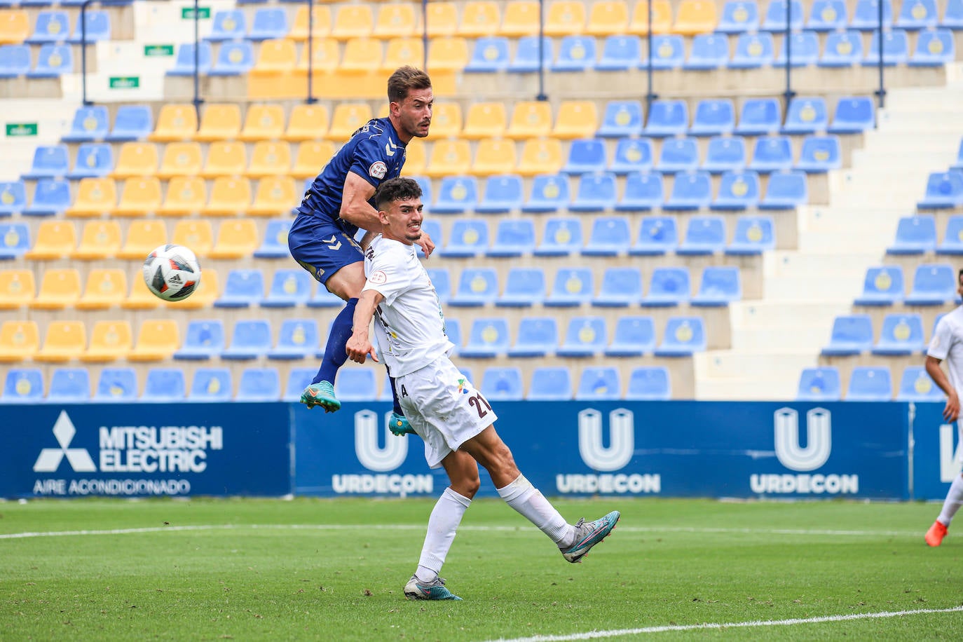 La derrota del UCAM Murcia frente al Peña Deportiva, en imágenes