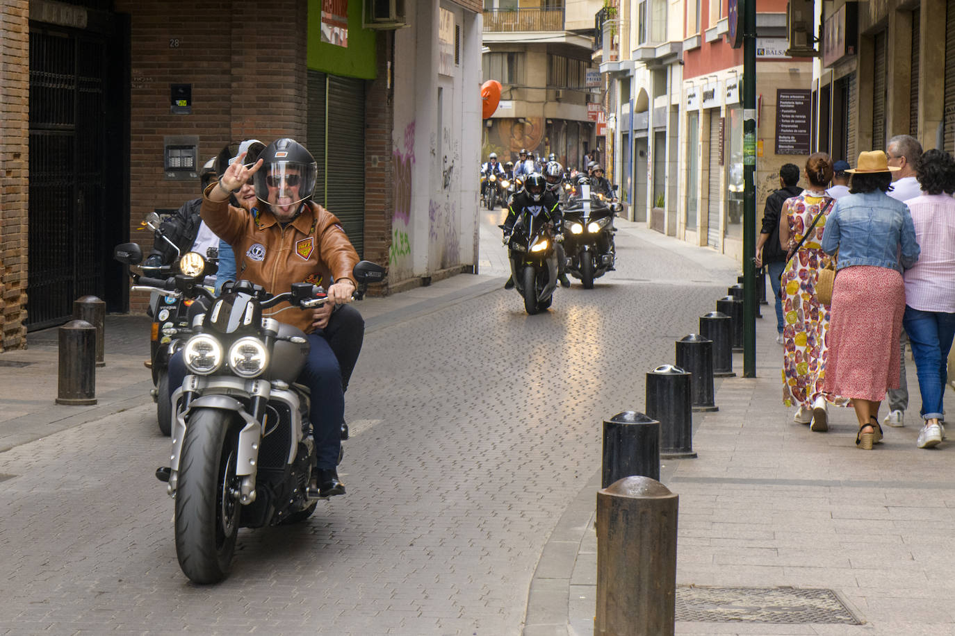 Las imágenes de la concentración de moteros en Santa Eulalia