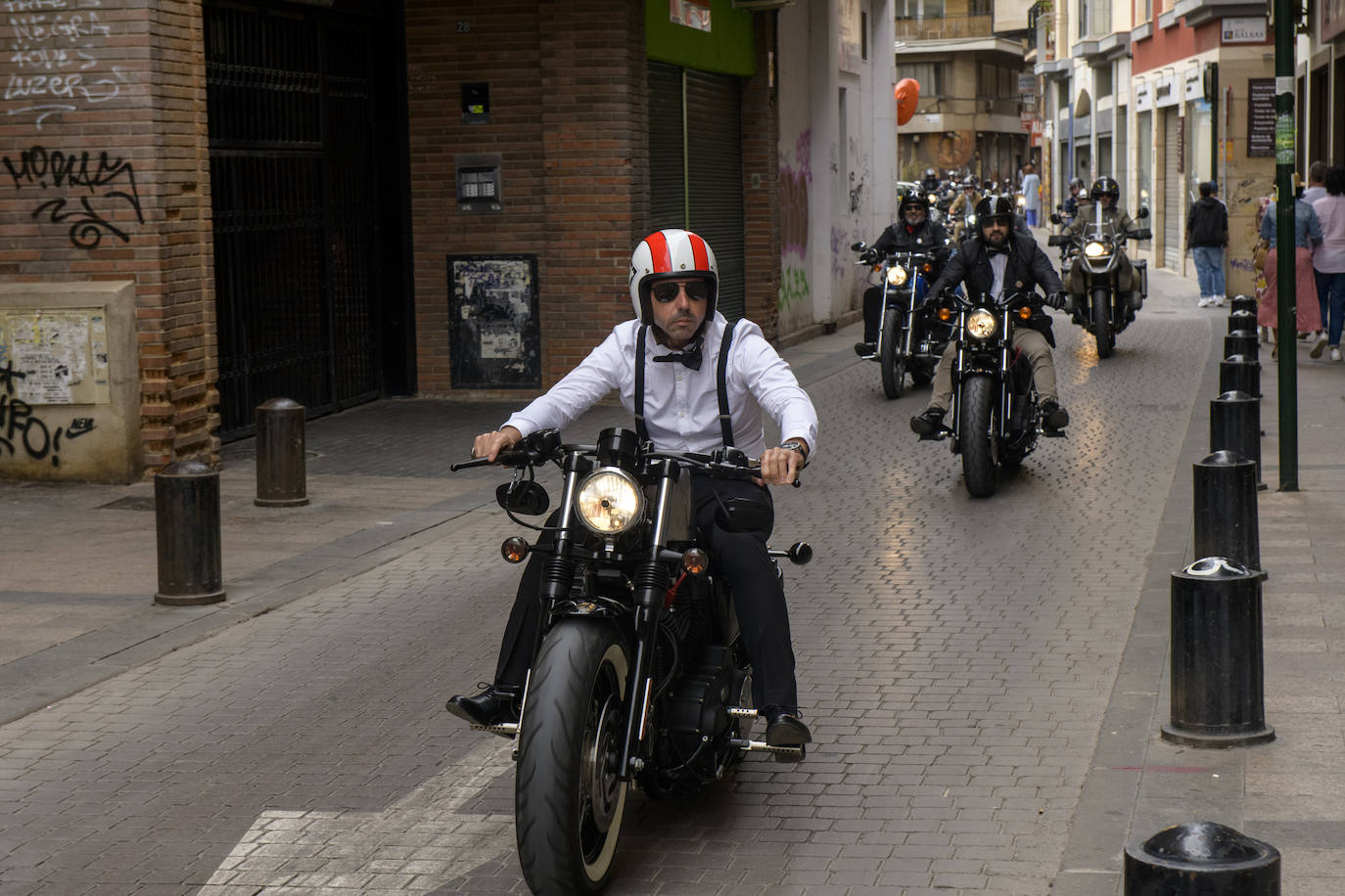 Las imágenes de la concentración de moteros en Santa Eulalia