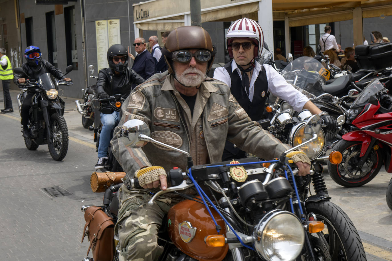 Las imágenes de la concentración de moteros en Santa Eulalia