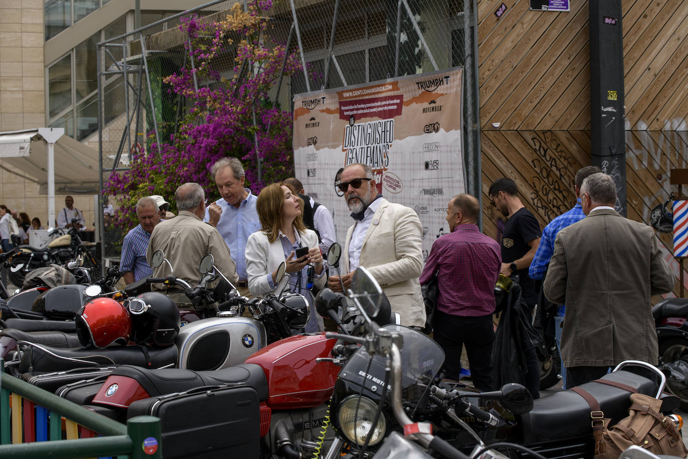 Las imágenes de la concentración de moteros en Santa Eulalia