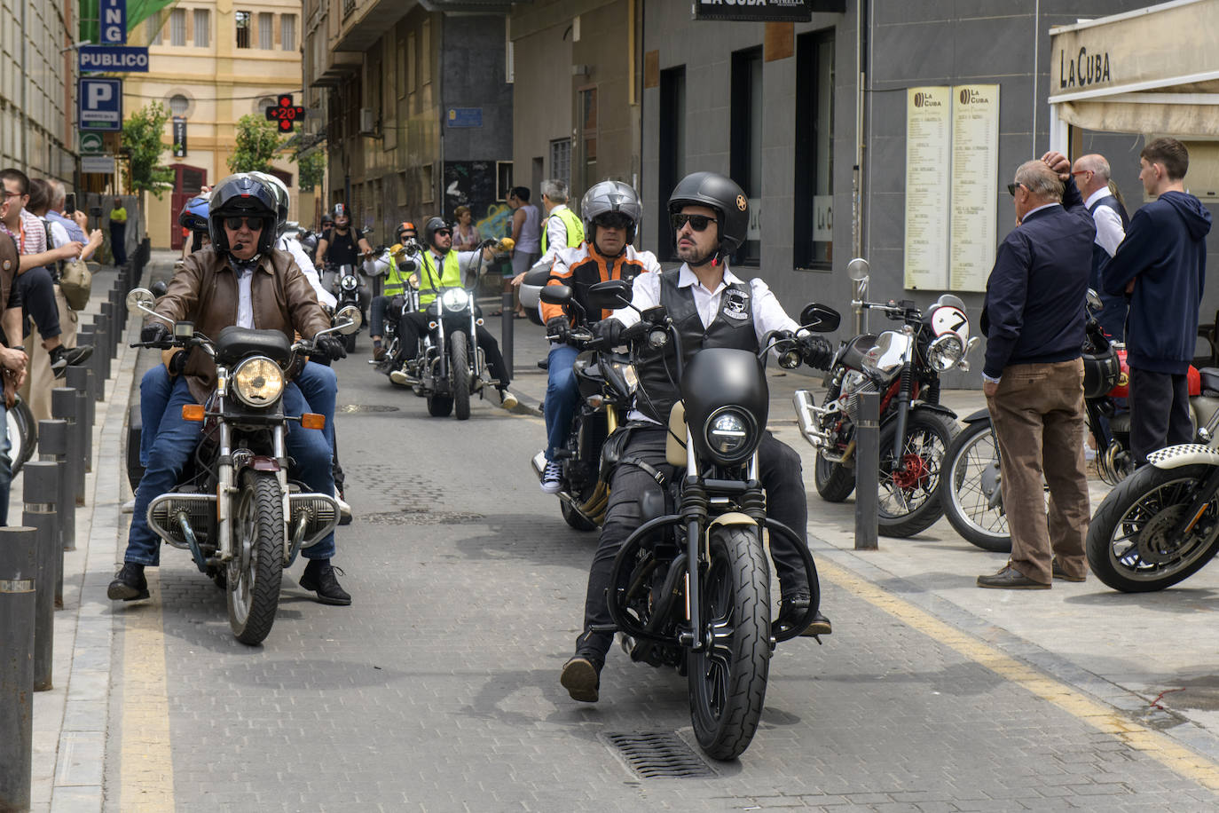 Las imágenes de la concentración de moteros en Santa Eulalia