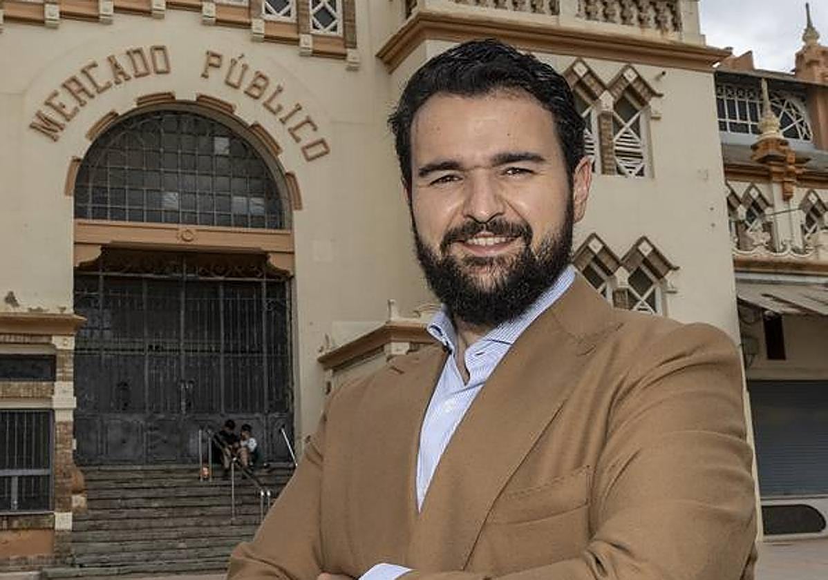 El candidato a la alcaldía por el PP, Joaquín Zapata.