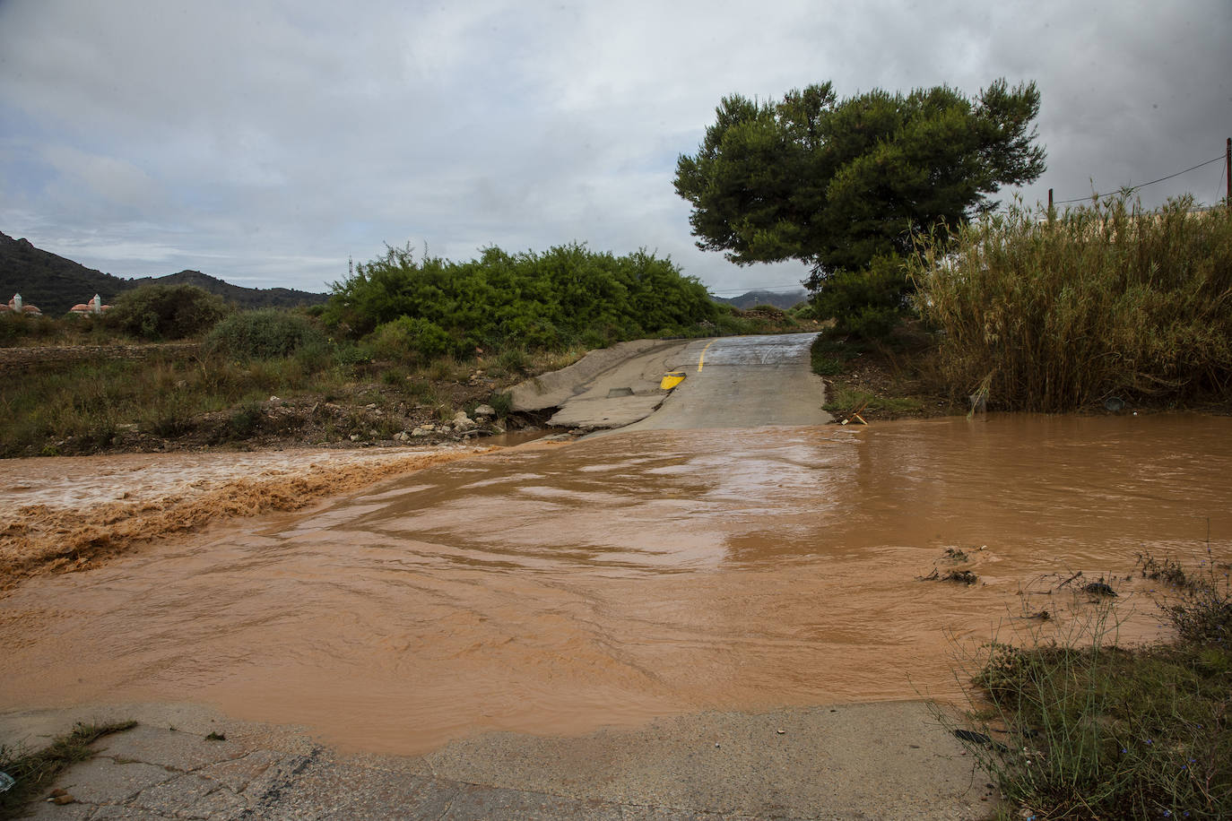 Los efectos de la DANA en Cartagena, en imágenes