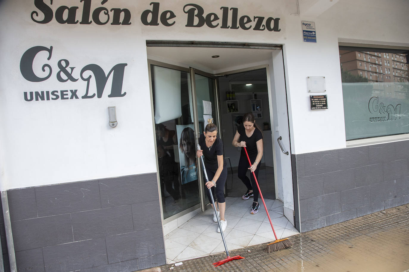 Los efectos de la DANA en Cartagena, en imágenes