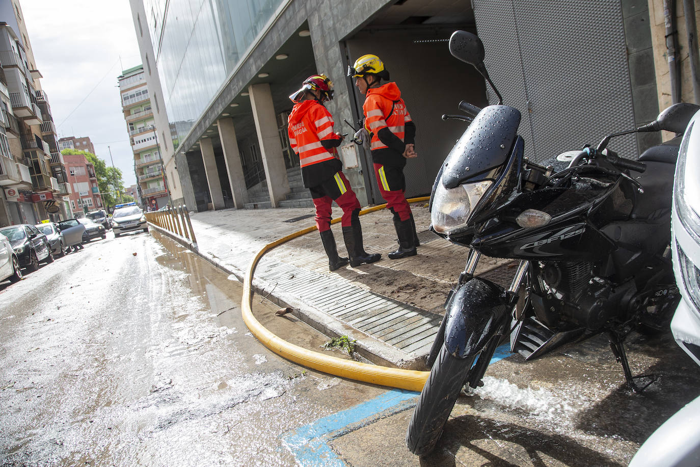 Los efectos de la DANA en Cartagena, en imágenes
