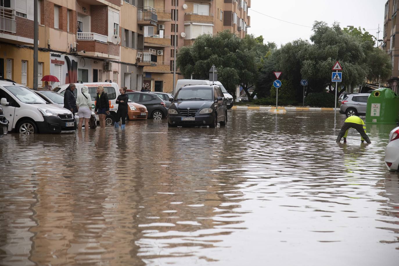 Los efectos de la DANA en Cartagena, en imágenes