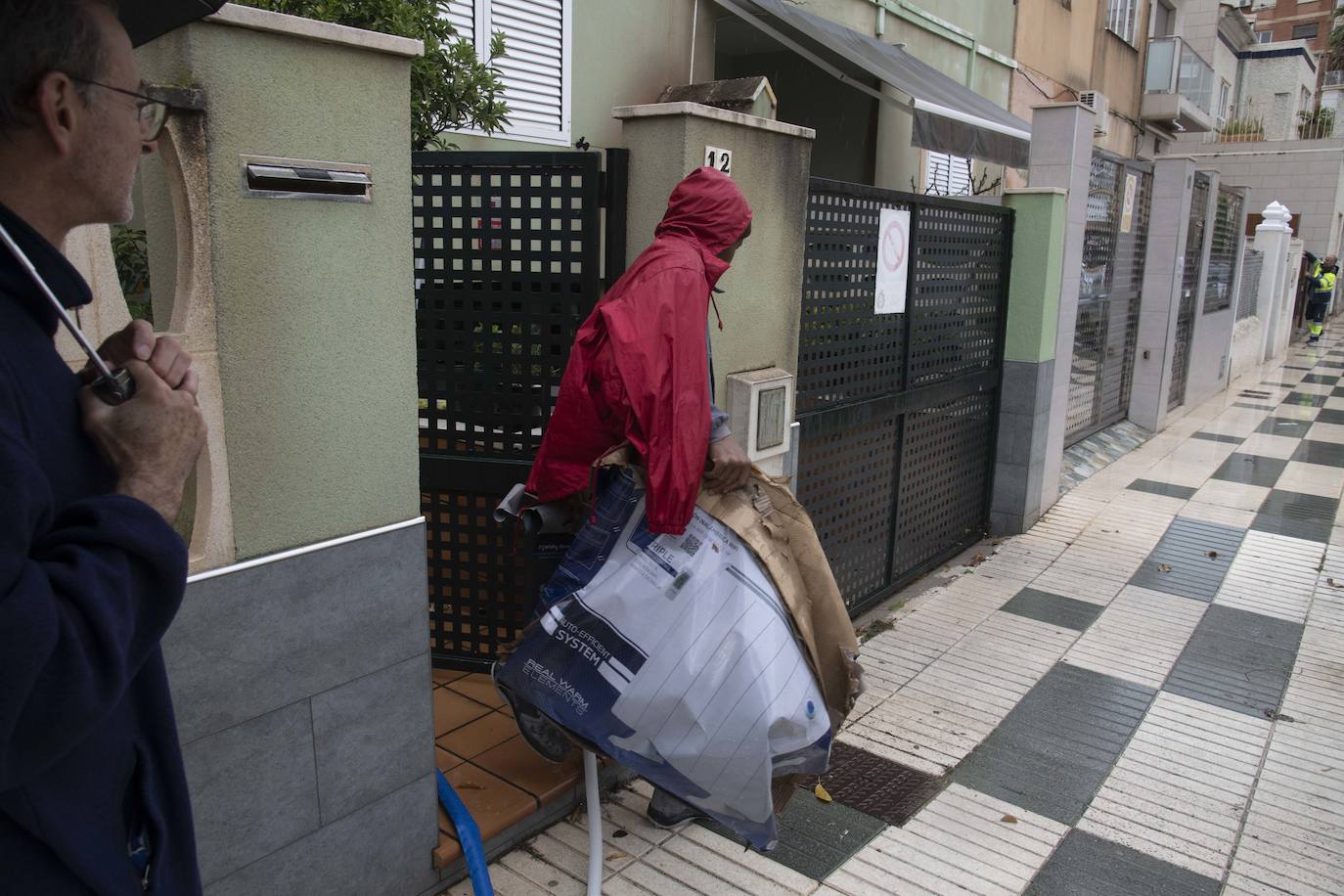 Los efectos de la DANA en Cartagena, en imágenes