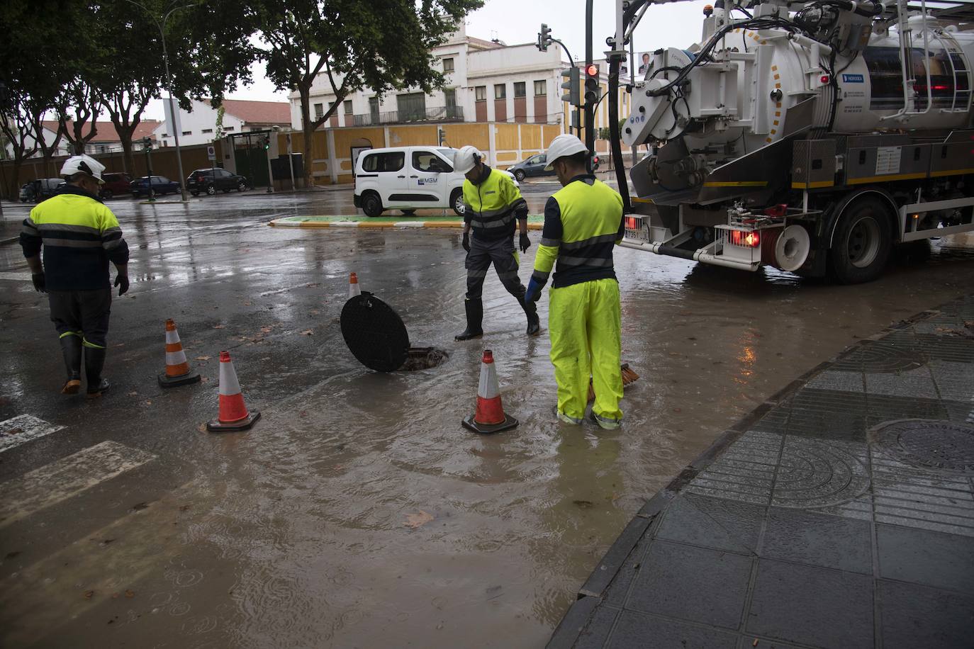 Los efectos de la DANA en Cartagena, en imágenes