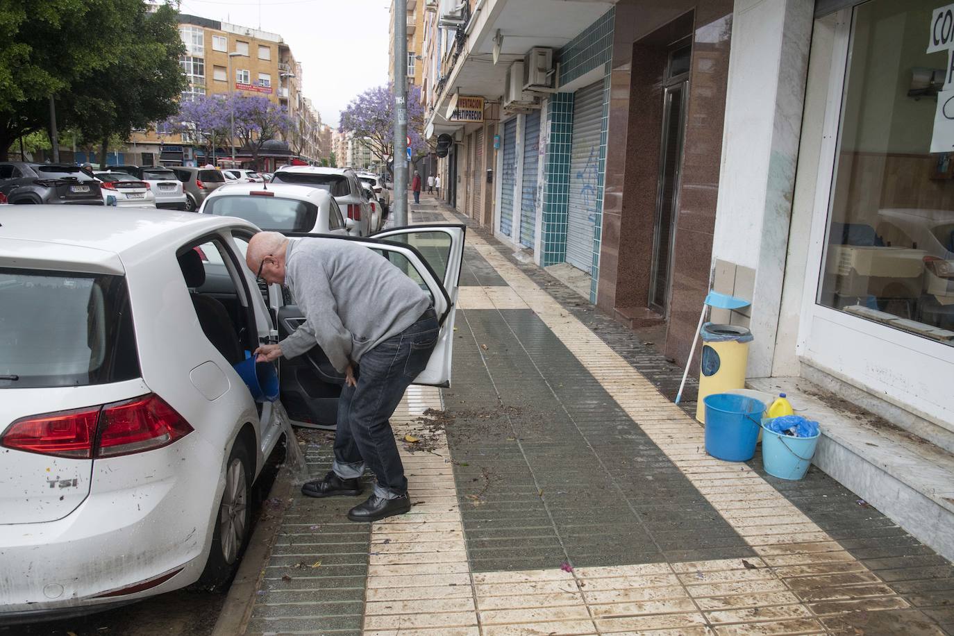 Los efectos de la DANA en Cartagena, en imágenes