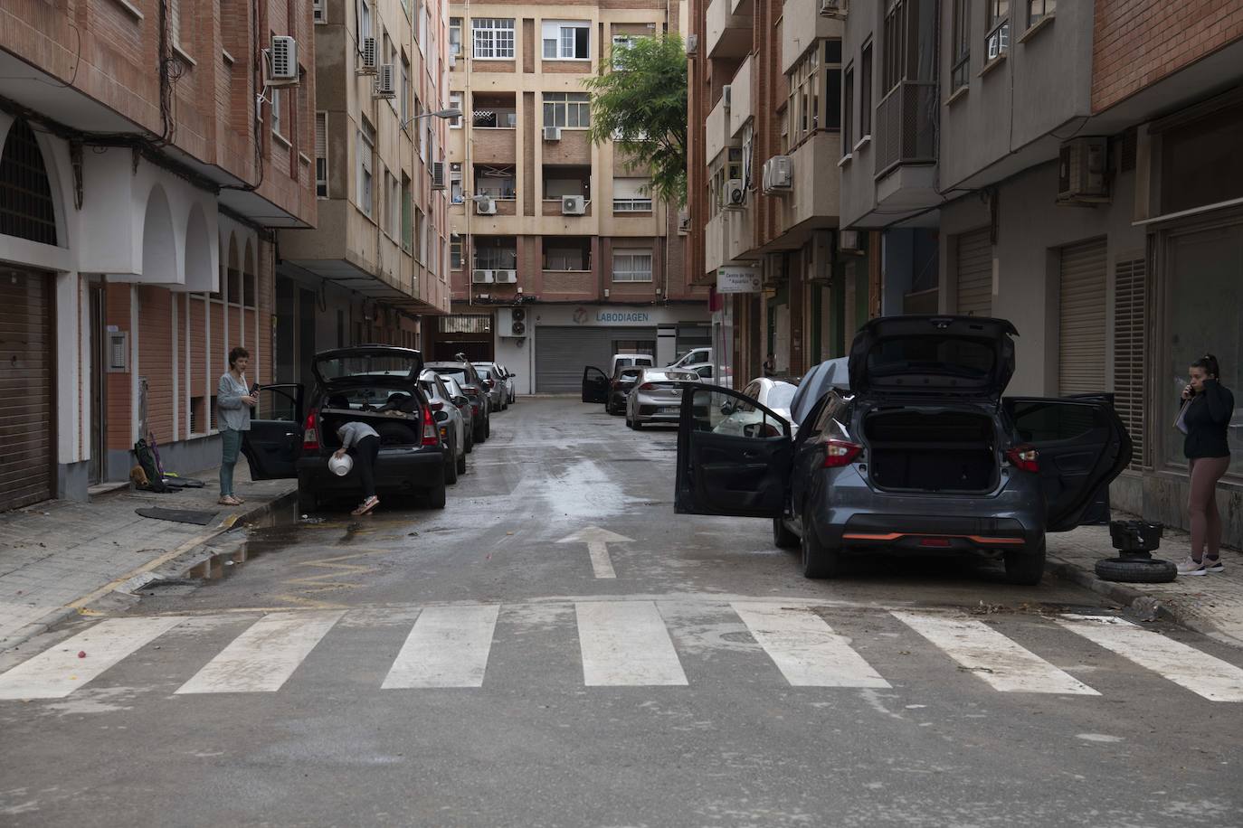 Los efectos de la DANA en Cartagena, en imágenes