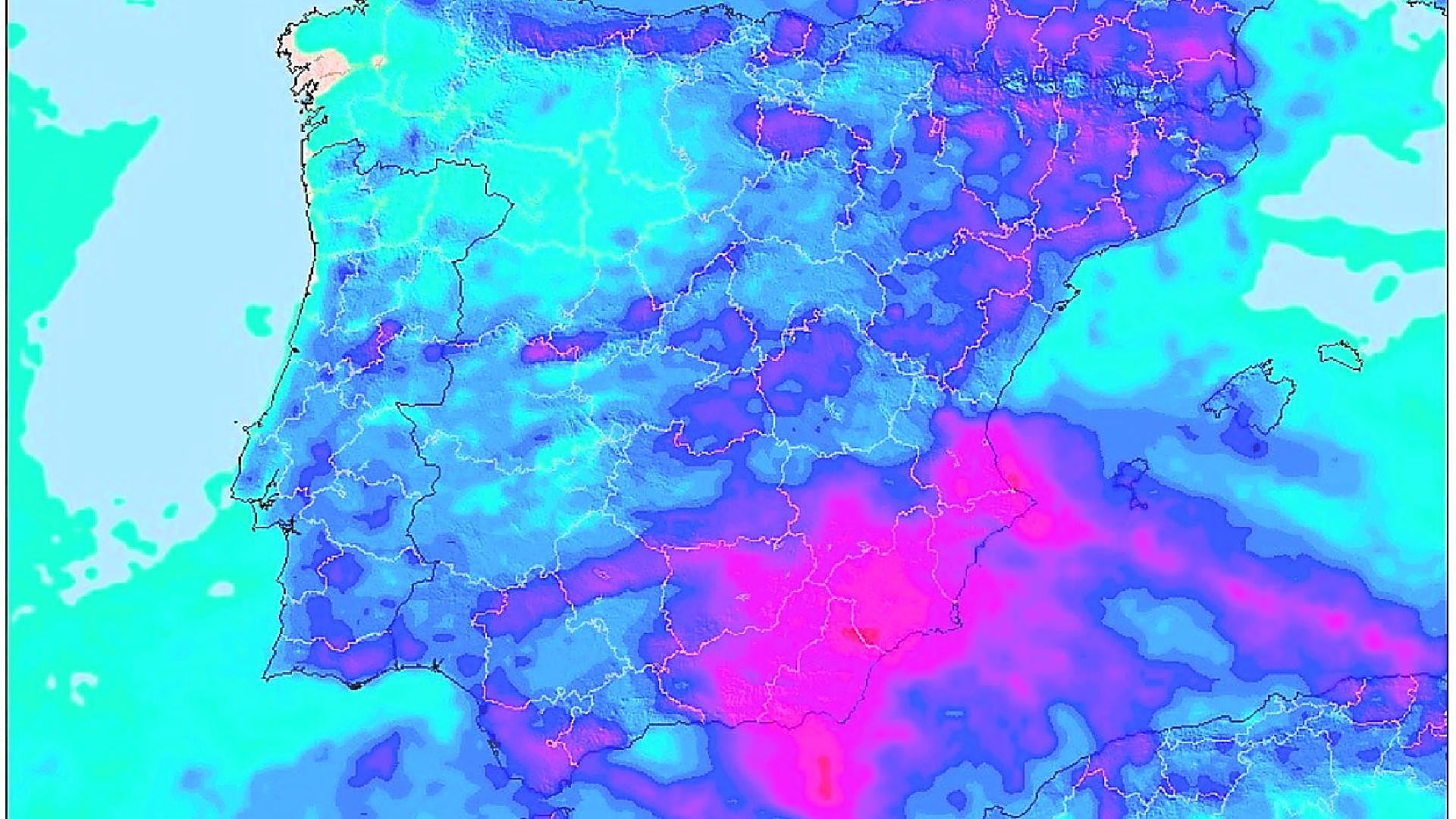 The authorities announce heavy rains by the DANA that will sweep the