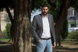 José Ángel Antelo, candidato de Vox a la presidencia de la Región de Murcia.