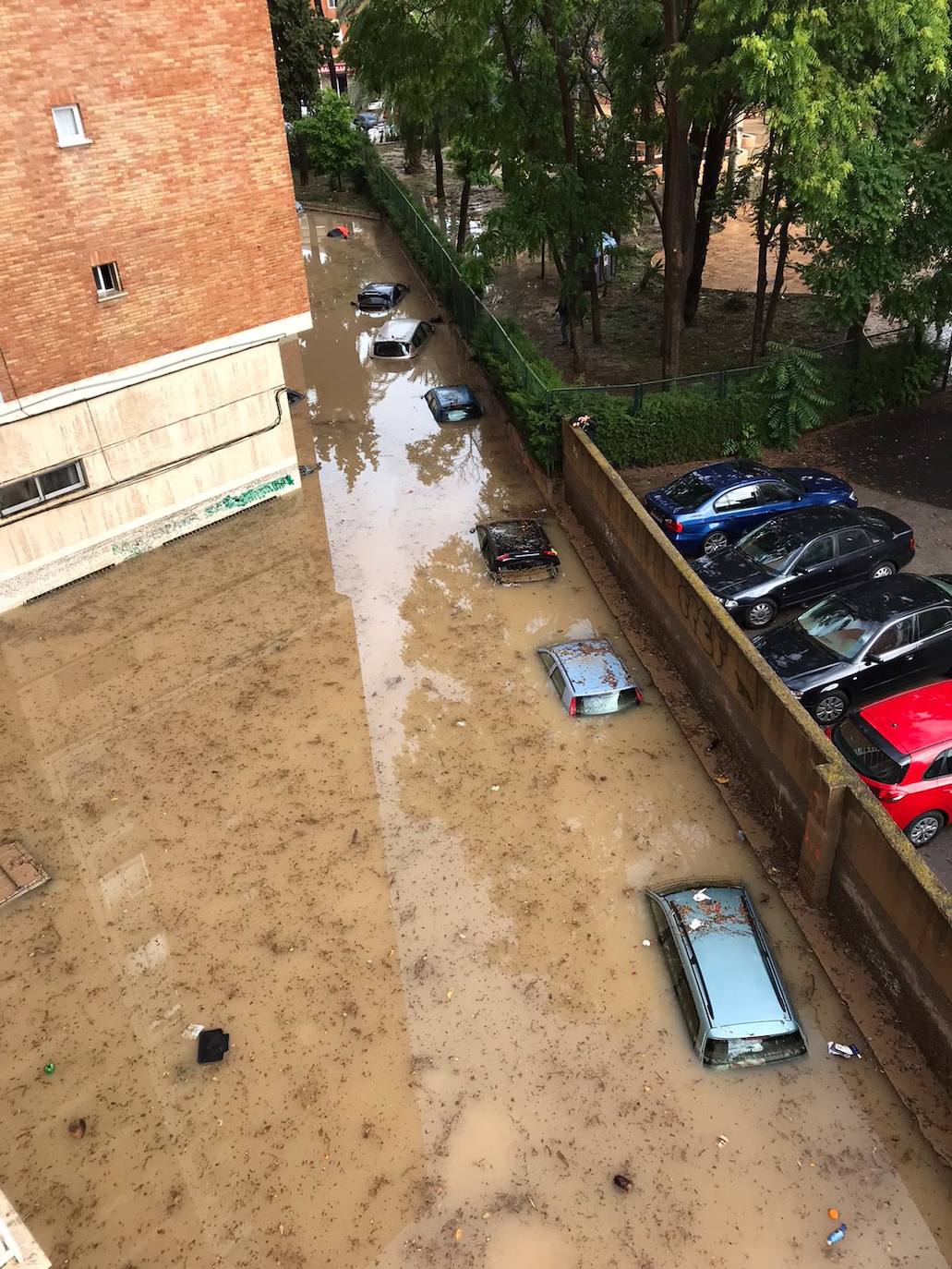 Los efectos de la DANA en Cartagena, en imágenes