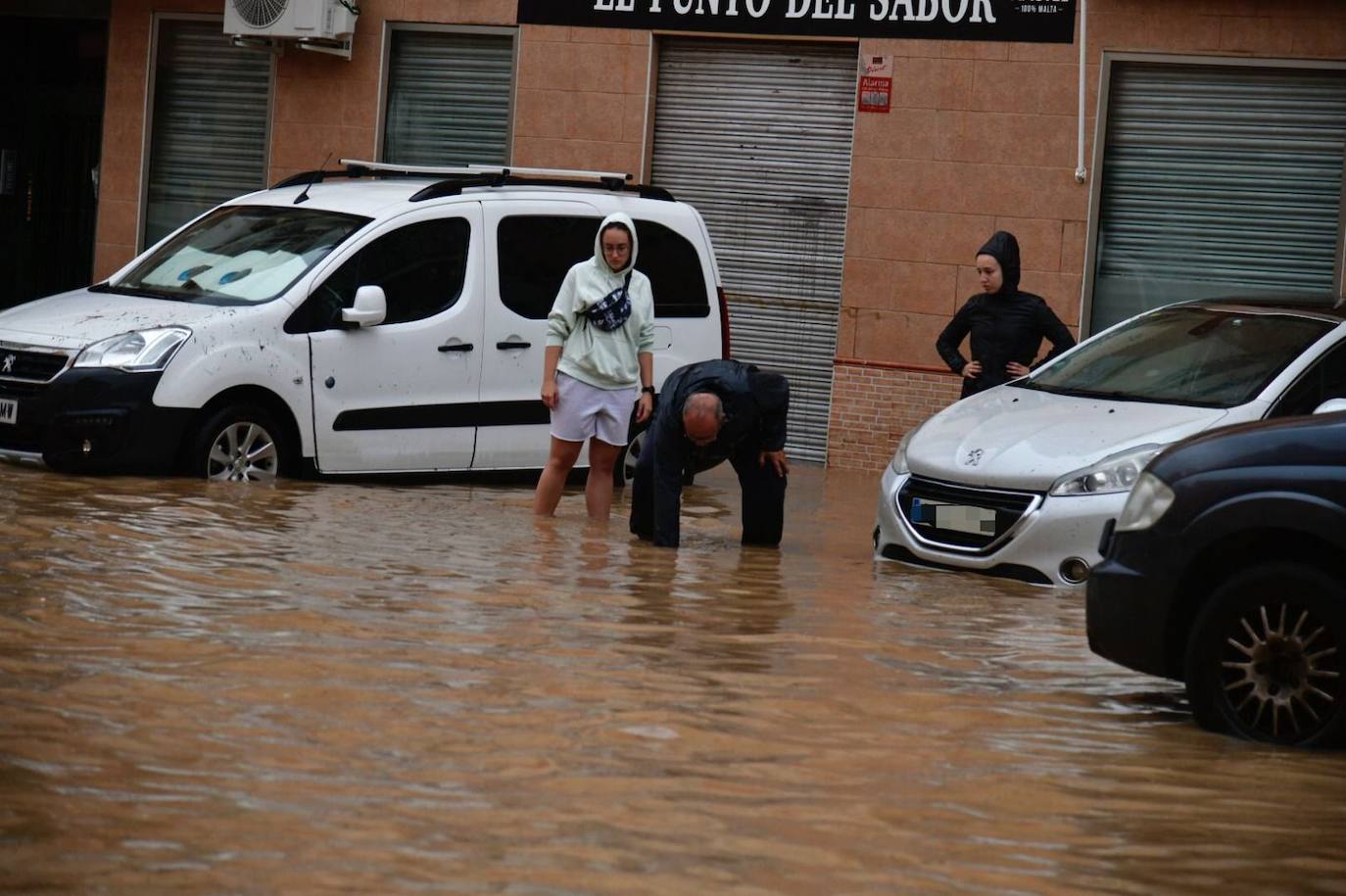 Los efectos de la DANA en Cartagena, en imágenes