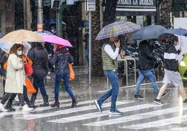 La Región de Murcia encadenará más de una semana lloviendo todos los días