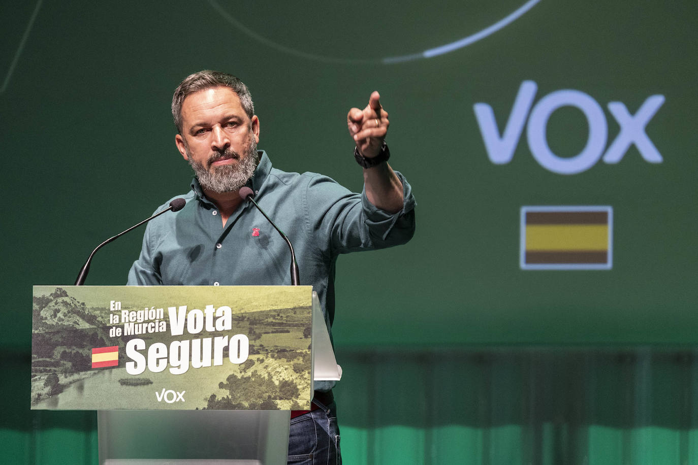 Las imágenes del mitin de Vox en Cartagena
