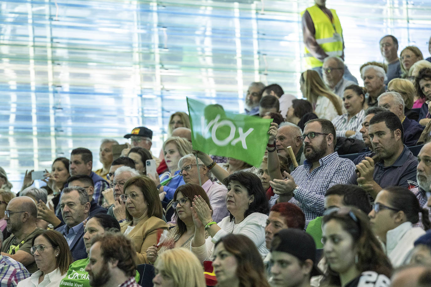 Las imágenes del mitin de Vox en Cartagena