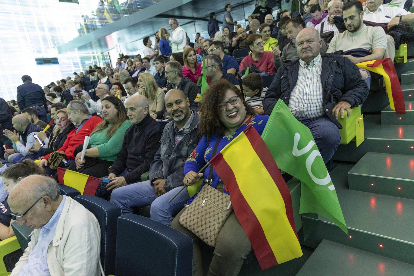 Las imágenes del mitin de Vox en Cartagena