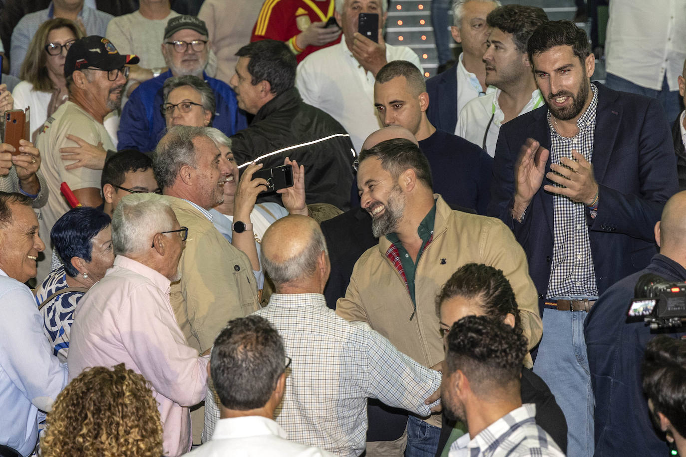 Las imágenes del mitin de Vox en Cartagena