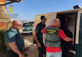 Imagen de la detención.